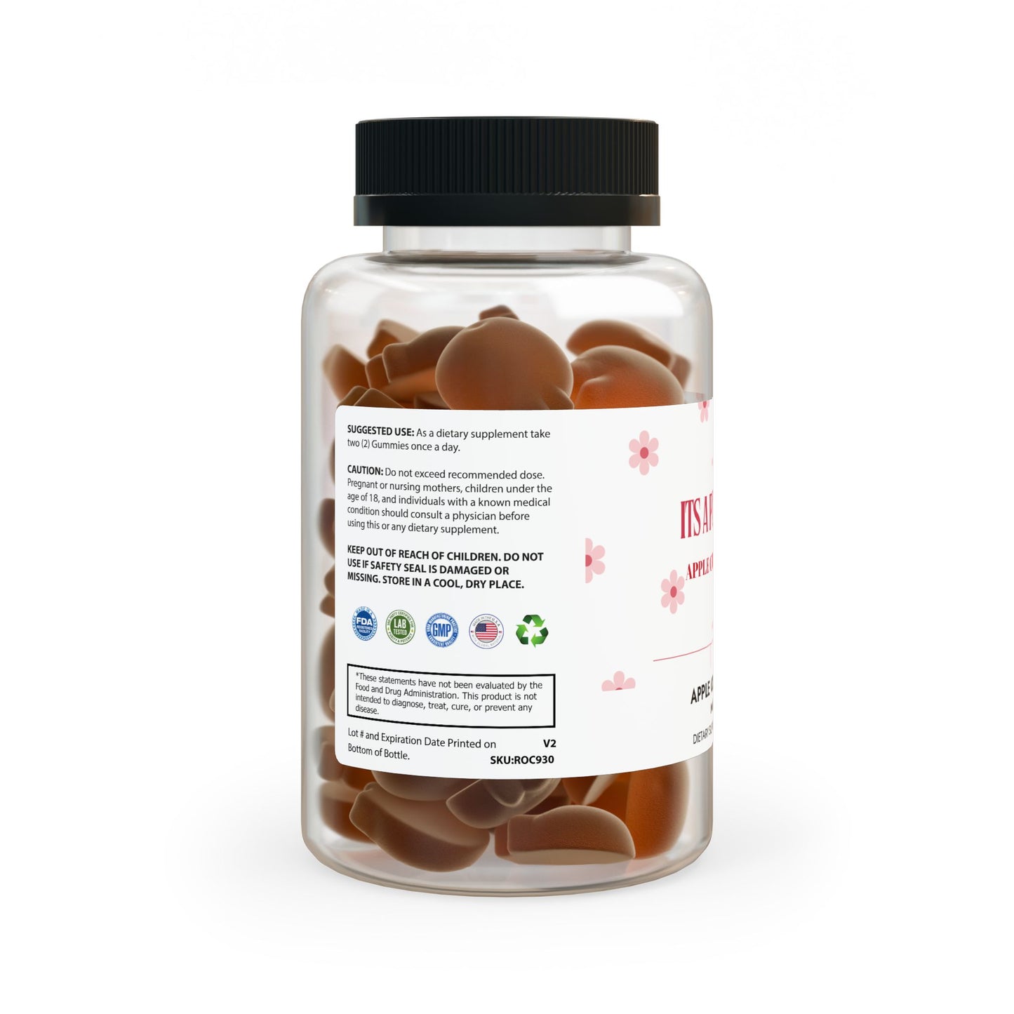 Apple Cider Vinegar Gummies (60 Gummies)